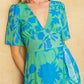 FOREVER DAYDREAMING WOVEN MIDI DRESS