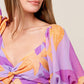 BLOOMING BRUNCH WOVEN MIDI DRESS