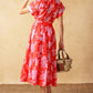 MAKE IT COUNT WOVEN MIDI DRESS