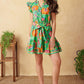 BRIGHTER DAYS WOVEN MINI DRESS