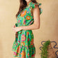 BRIGHTER DAYS WOVEN MINI DRESS