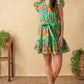 BRIGHTER DAYS WOVEN MINI DRESS