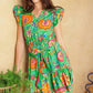 BRIGHTER DAYS WOVEN MINI DRESS