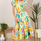 TOO MUCH TO BEAR WOVEN MIDI DRESS