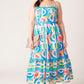 A HEAD START WOVEN MIDI DRESS