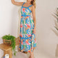 A HEAD START WOVEN MIDI DRESS
