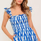 LOST IN THE DETAILS WOVEN MIDI DRESS