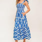 LOST IN THE DETAILS WOVEN MIDI DRESS