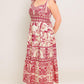 THE GARDEN'S SECRET WOVEN MIDI DRESS