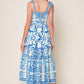 THE GARDEN'S SECRET WOVEN MIDI DRESS