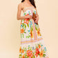 SAID AND DONE IVORY WOVEN MAXI DRESS