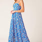 LAKESIDE PICNIC WOVEN MAXI DRESS