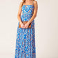 LAKESIDE PICNIC WOVEN MAXI DRESS