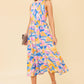 PATTON PARK BLUE WOVEN MIDI DRESS