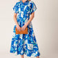 LOCAL ART SHOW WOVEN MIDI DRESS