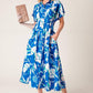 LOCAL ART SHOW WOVEN MIDI DRESS