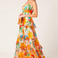 HALF PAST SUNSET WOVEN MAXI DRESS