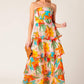 HALF PAST SUNSET WOVEN MAXI DRESS