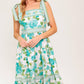 WRITTEN IN THE SKY WOVEN MIDI DRESS