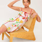 HEART OF GOLD WOVEN MINI DRESS