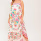 SUMMER GLOW IVORY WOVEN MAXI DRESS