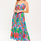 SLOW MOTION LOVE WOVEN MIDI DRESS