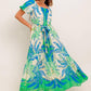 PALM SPRING NIGHTS WOVEN MAXI DRESS