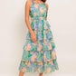 CABANA DREAMS WOVEN MIDI DRESS