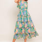 CABANA DREAMS WOVEN MIDI DRESS