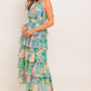 CABANA DREAMS WOVEN MIDI DRESS