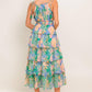 CABANA DREAMS WOVEN MIDI DRESS