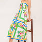 FLORAL HARMONY WOVEN MIDI DRESS