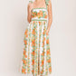 MARIGOLD BREEZE WOVEN MIDI DRESS