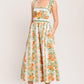 MARIGOLD BREEZE WOVEN MIDI DRESS