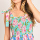 PASTEL GLOW WOVEN MAXI DRESS