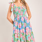 PASTEL GLOW WOVEN MAXI DRESS