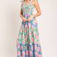 PASTEL GLOW WOVEN MAXI DRESS