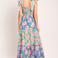 PASTEL GLOW WOVEN MAXI DRESS