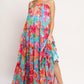 TROPICAL DAYDREAM WOVEN MAXI DRESS