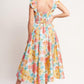 SOFT SUNSHINE WOVEN MIDI DRESS