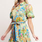 MEET ME IN PARADISE WOVEN MINI DRESS