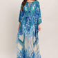 JUST LANDED IN PARADISE WOVEN KAFTAN MAXI DRESS