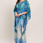 JUST LANDED IN PARADISE WOVEN KAFTAN MAXI DRESS