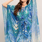 JUST LANDED IN PARADISE WOVEN KAFTAN MAXI DRESS