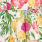 SHADOW FLORAL WOVEN MIDI DRESS