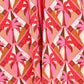 TROPICAL TEMPTATION HALTER WOVEN MIDI DRESS