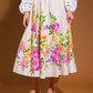 SAGAMORE CREEK LAND WOVEN MIDI SKIRT