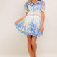 SUNSET SAIL WOVEN MINI FULL SKIRT