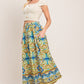 ISLAND MOSAIC WOVEN FULL SKIRT