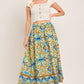 ISLAND MOSAIC WOVEN FULL SKIRT